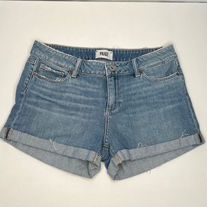 Paig jimmy jimmy cuffed jean shorts size 28 / 6